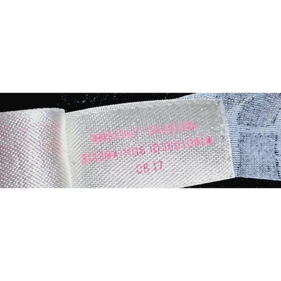 Victorias Secret Pink Black Logo Push-Up Bra Size 34D With Adjustable Straps - Picture 3 of 11